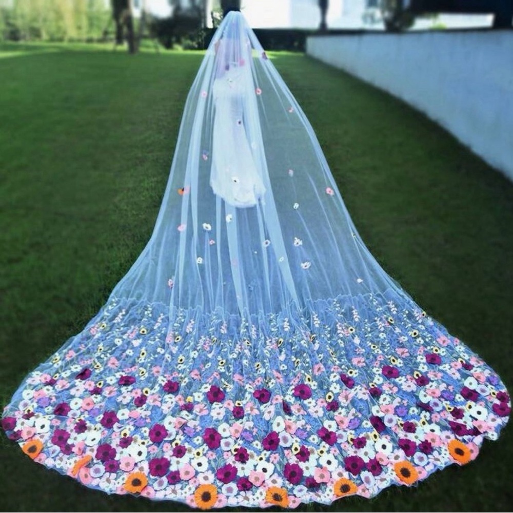 Custom Wedding Bridal Veil